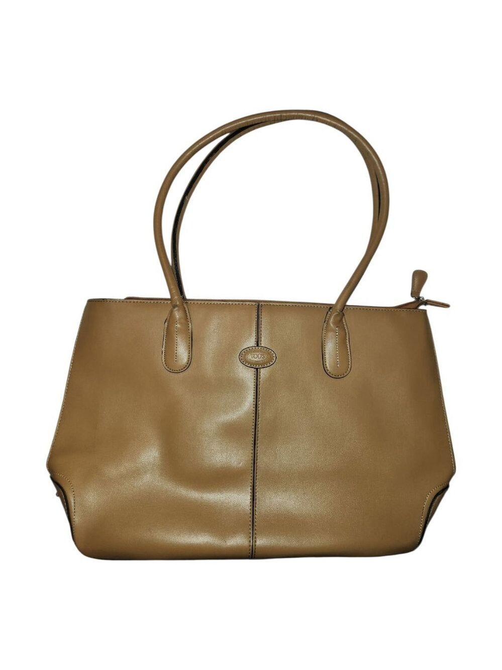Women's Large Tod's Tan Leather Handbag